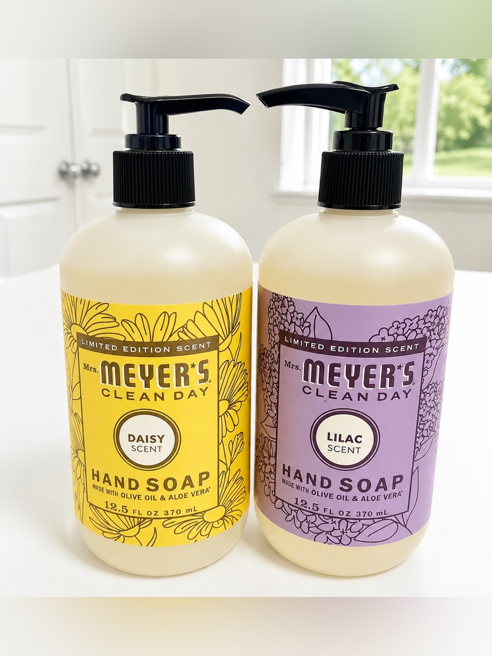 Mrs. Meyer’s Clean Day Daisy & Lilac Hand Soap Set Limited Edition